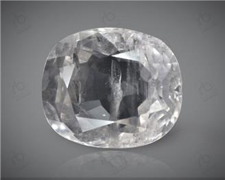 Natural Unheated & Untreated Certified White Sapphire 3.99 CRT ( 1629 )